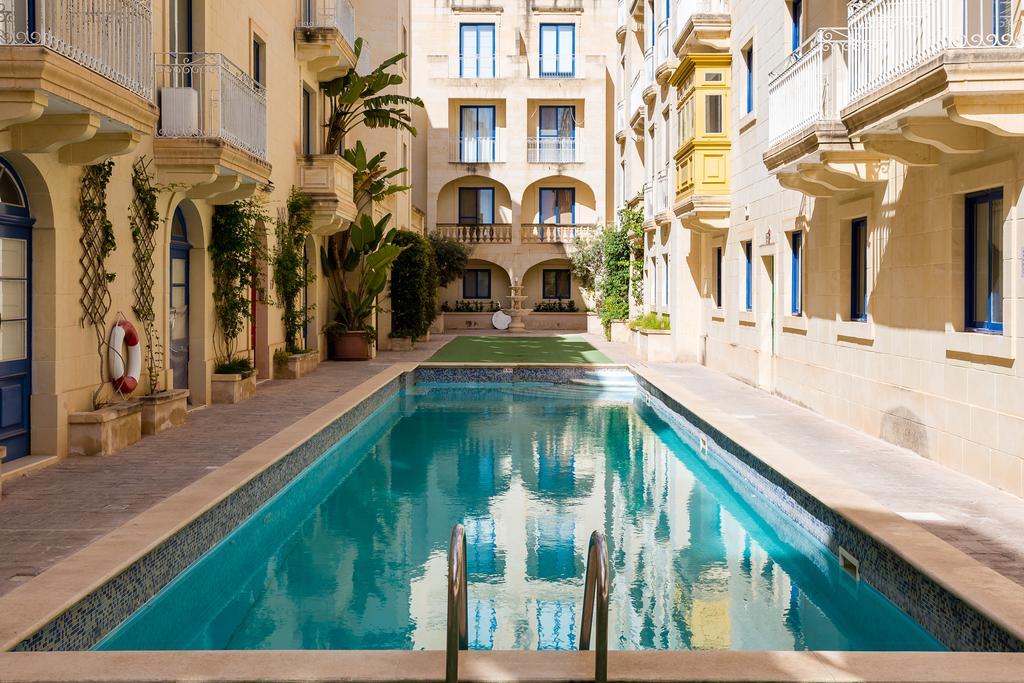 Għajnsielem Seaview Luxury Penthouse With Shared Swimming Pool 아파트 외부 사진